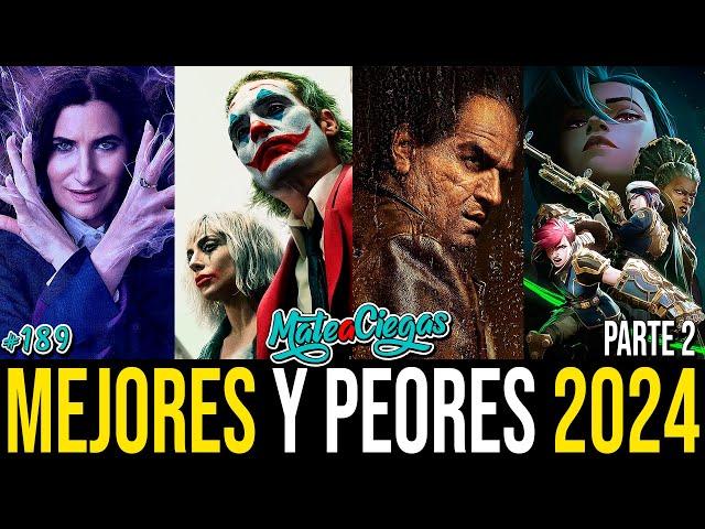 Las MEJORES y PEORES Series y Películas de 2024 (Parte 2) | Mate a Ciegas #189