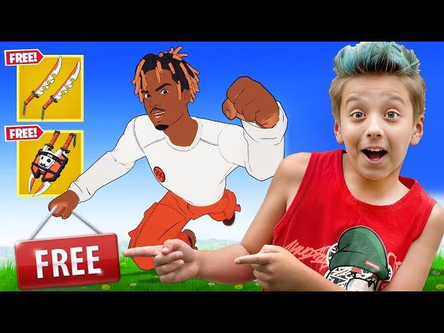 КРУТОЙ БЕСПЛАТНЫЙ СКИН в Fortnite | Juice Wrld Skin