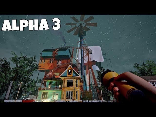 HELLO NEIGHBOR ALPHA 3 GAMEPLAY WALKTHROUGH