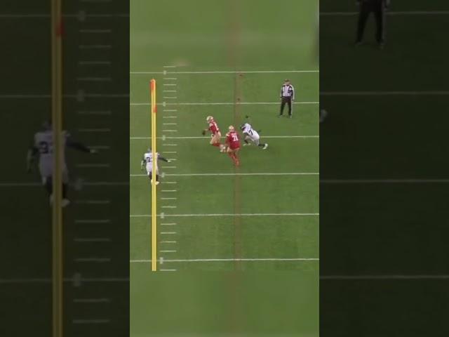  INSANE throw by Brock Purdy  #49ers