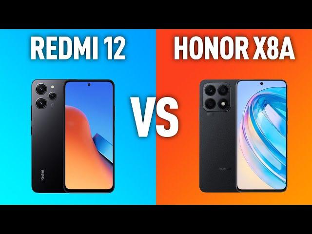 Xiaomi Redmi 12 vs HONOR X8A. Лучшие до 20 тысяч рублей. Детальное сравнение.