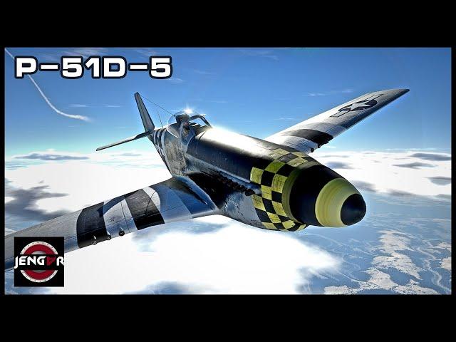 INTENSE Squadplay! P-51D-5 - USA - War Thunder Gameplay!