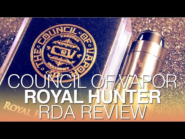 Daily Vape TV- Council of Vapor Royal Hunter RDA Review