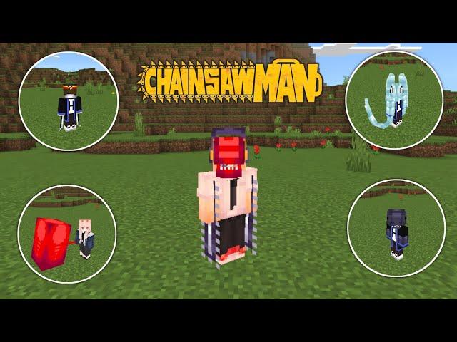 ADDON CHAINSAW MAN MCPE 1.19+