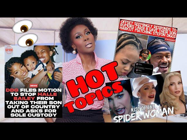 HOT TOPICS!! CARDI B & OFFSET, HALLE & DDG, JLO & JLO 
