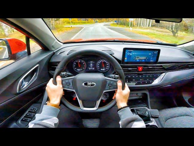 2023 Moskvich 3 1.5L CVT - POV TEST DRIVE