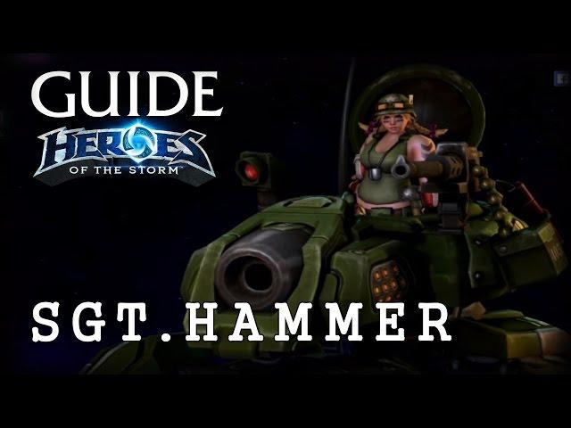 Гайд Сержант Кувалда HOTS - Guide SGT.HAMMER Heroes of the Storm