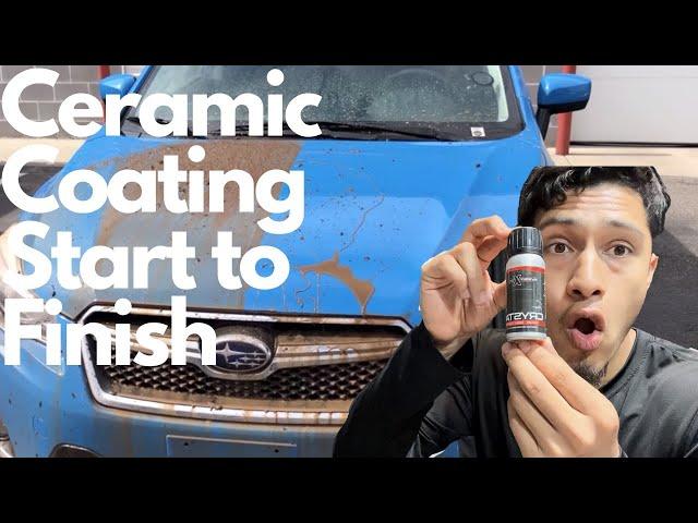 Ceramic Coating Process From Start to Finish - Izaguirre Mobile Detailing