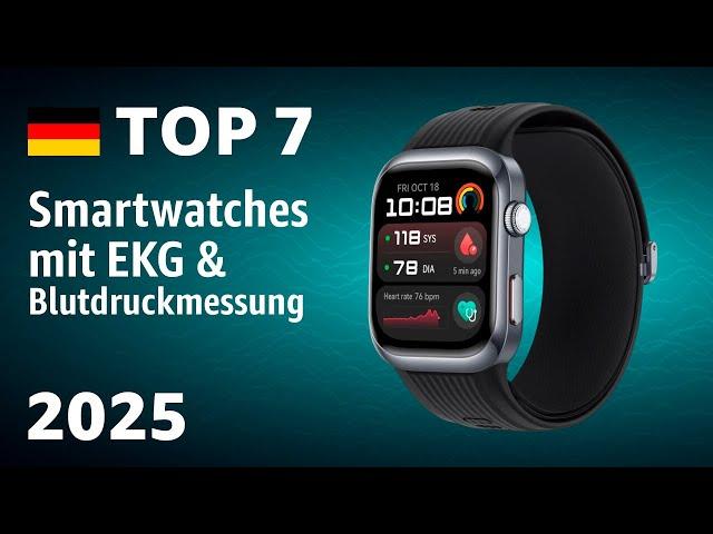 TOP-5: Die besten Smartwatches mit EKG & Blutdruckmessung – Test 2025!