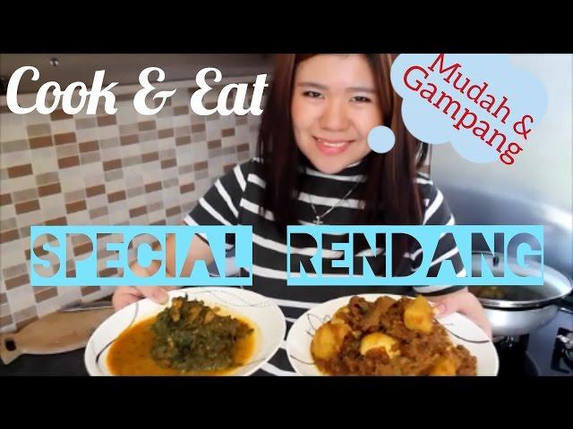 "COOK & EAT" rendang & gulai daun singkong