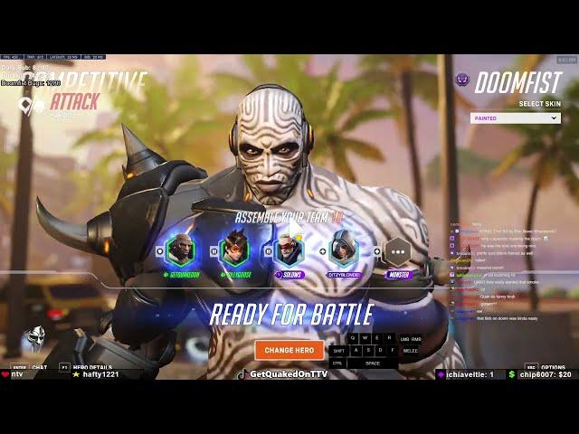 Overwatch 2 Rollout Doomfist God GetQuakedOn Playing Against Sh.ttalker Doomfist Main