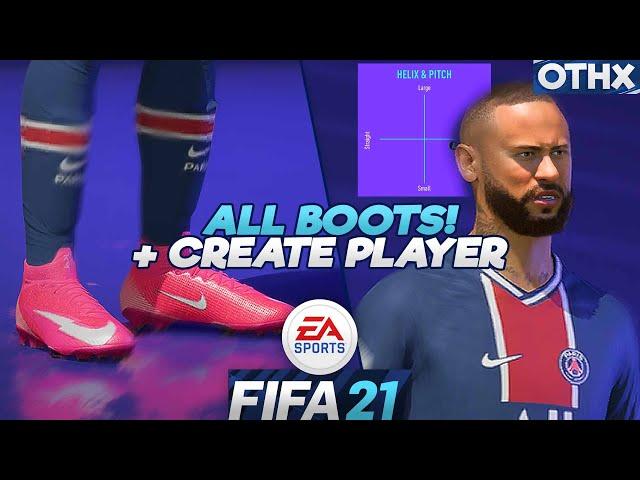 FIFA 21 | ALL Boots + Create Player Customizations! | @Onnethox