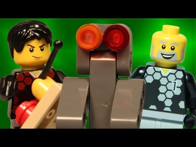 Team A vs Team B: Robot War (LEGO Animation)