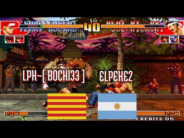 King of Fighters 97 (FT5) - LPK~[ BOCHI33 ] (CATALONIA) vs ELPEKE2 (AR) - 2021-10-07