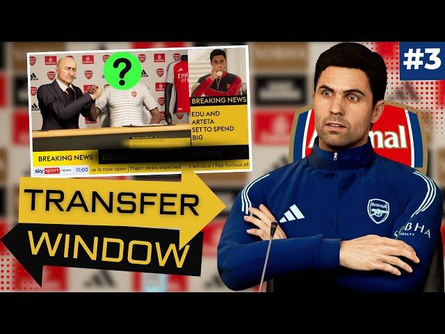 Arsenal Make MASSIVE TRANSFER! - PES 2025 Realistic Master League EP 3