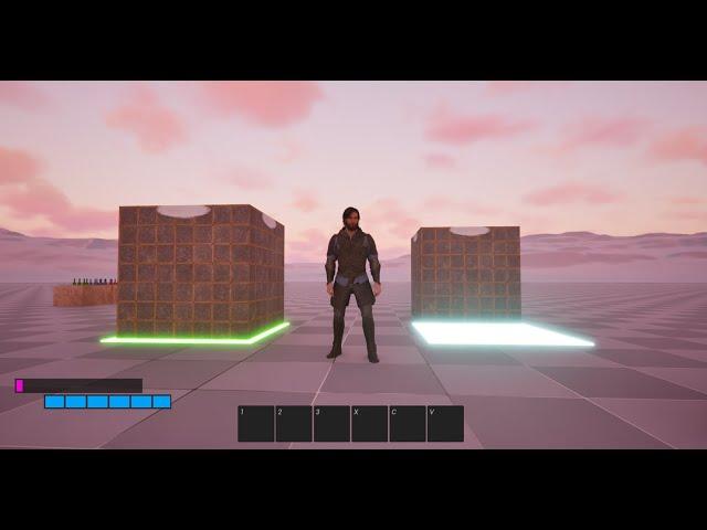 Unreal Engine 5.5 Create your own game tutorial / 138. Change block color and add sound