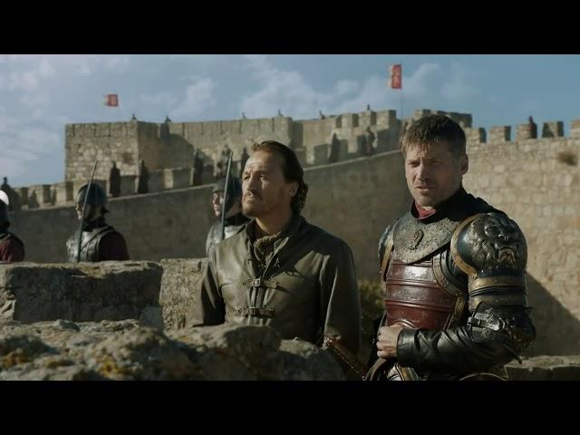 Game of Thrones 7x07 The Unsullied and Dothraki Arrive at King's Landing.