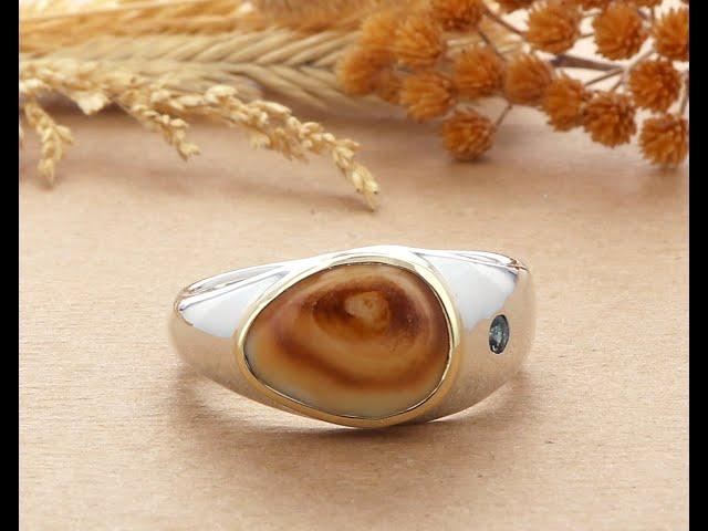 How It's Done: Custom Elk Ivory Ring by Studio Pandora