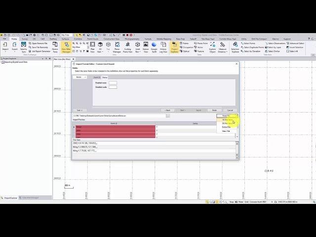 Import Custom CSV Level Data to TBC