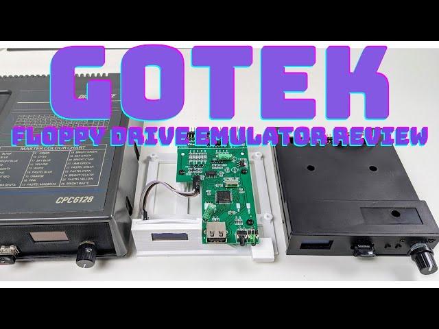 Gotek Flash Floppy Drive Emulator Review - Part of my Amstrad CPC Retro Restore