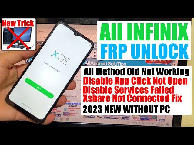 2023! All Infinix FRP Bypass - App Not Opening | Smart 6 HD x6512 Android 11 FRP Unlock Without Pc