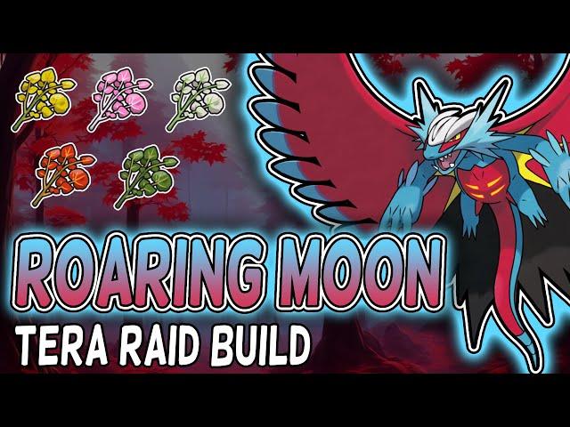 BEST Roaring Moon (dragon) Build For Raids In Pokemon Scarlet And Violet