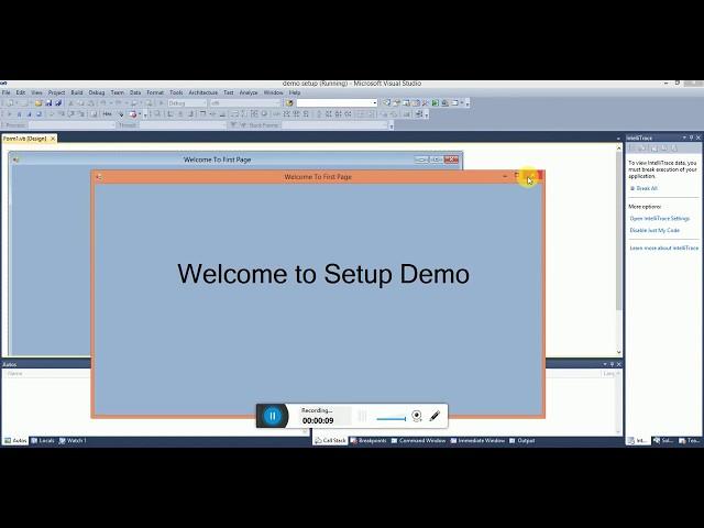 how to create setup .exe  file in visual studio 2010