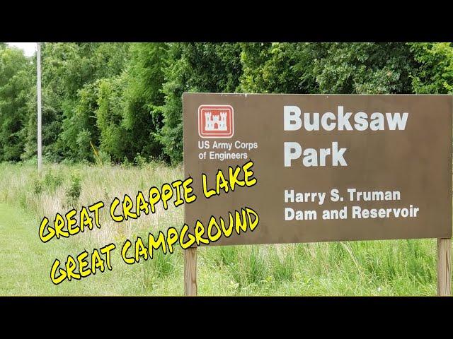 Bucksaw campground on Truman Lake in Missouri