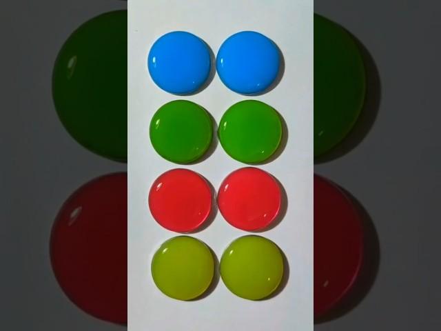 Satisfying Art: Relaxing Color Pours Over Intricate Coin Shapes | Part 3
