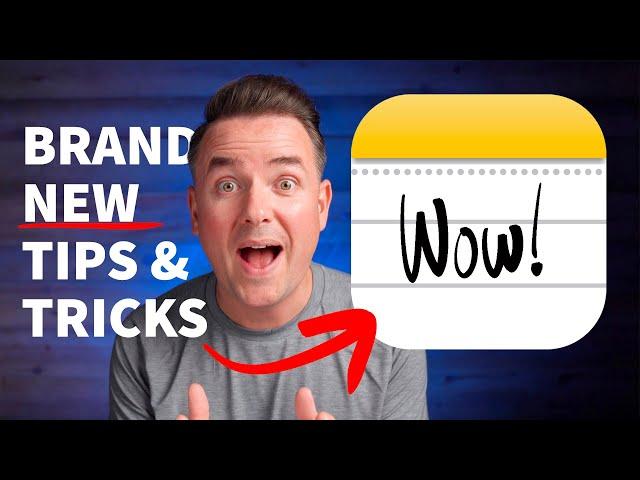 Genius NEW Apple Notes Tips (NEVER Seen Before!)