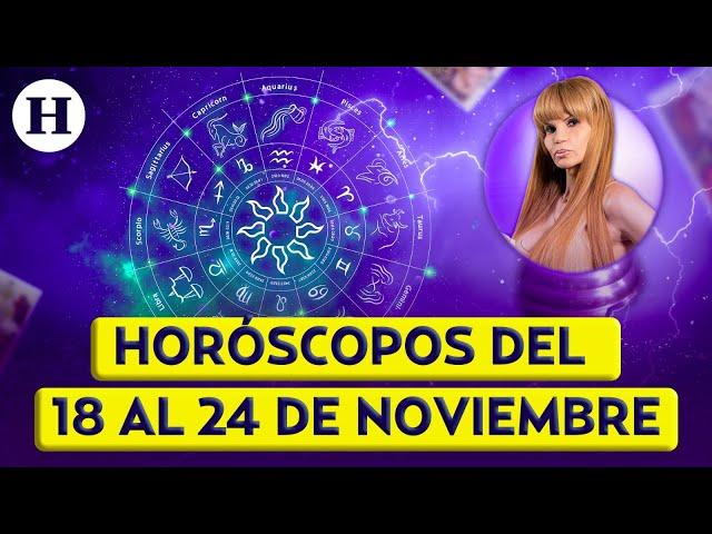 Horóscopos de la semana con Mhoni Vidente del 18 al 24 de noviembre