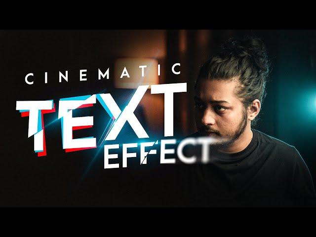 3 EPIC Text Effects for VIDEOS in Hindi | Cinematic text effect Premiere Pro | No Plugins