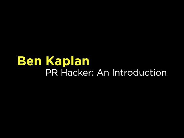 Viral Velocity: PR Hacker, An Introduction