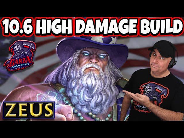 SMITE Zeus  High Damage Build (He Is Still The Damage KING!!!) | SMITE Arena