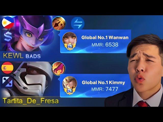 2 MAN TOP GLOBAL IN RANKED GAME!? PREXY KIMMY ft. BADS WANWAN