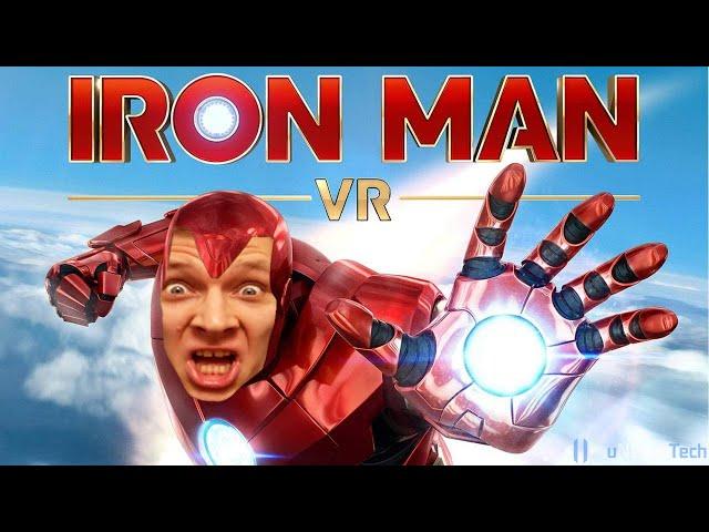 Я ЖЕЛЕЗНЫЙ ЧЕЛОВЕК! Лучшая Игра для VR I Играем за Тони Старка в IRON MAN PSVR