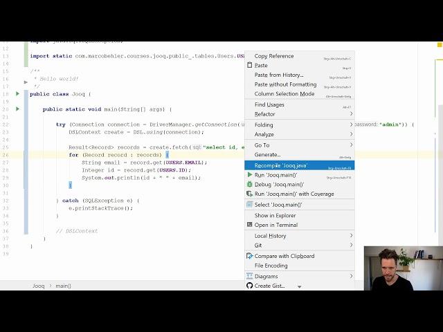 Executing simple SQL Select statements with jOOQ | Easily accessing databases in Java with jOOQ