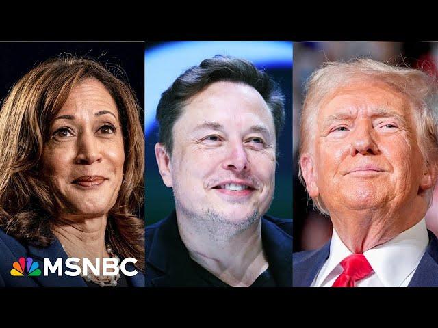 Elon Musk ramps up efforts to tip the election to Trump, including misleading PAC website