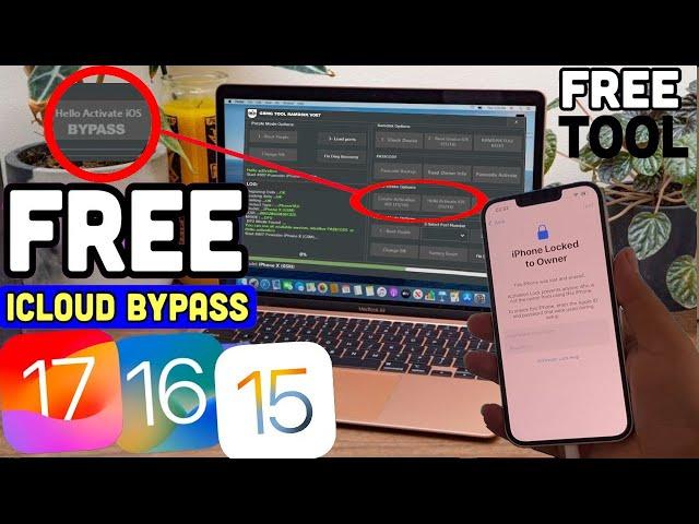 FREE Software-Tool Unlock the iCloud Activation Lock on Any iPhone Locked To Owner