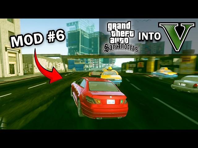 I Turned GTA San Andreas into GTA 5 with Mods!