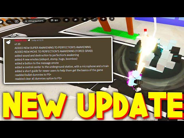 JUJUTSU SHENANIGANS NEW UPDATE (SUPER AWAKENING, FORCE GRAB, CODES & MORE) ROBLOX