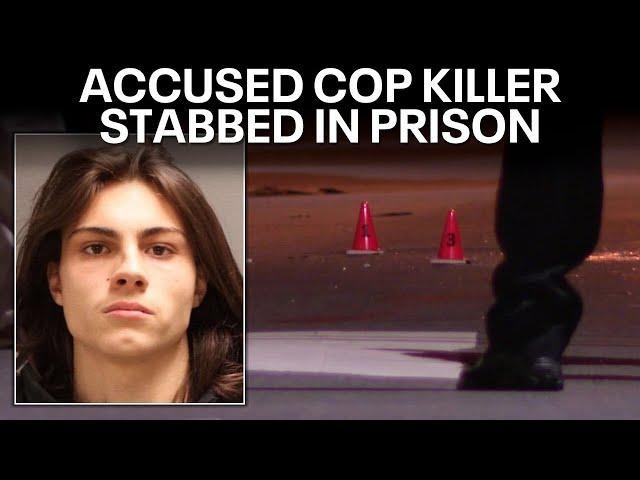 Suspect in deadly 2022 shooting of Temple police officer stabbed in prison: source