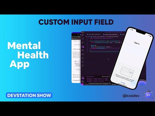 How To Add Custom Input Field | flutter app shorts | flutter tutorial