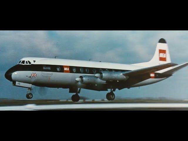 "Fantômas contre Scotland Yard" (1967). Vickers Viscount 806 | G-AOYS | Paris-Le Bourget (LBG/LFPB)