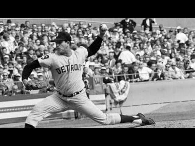 Mickey Lolich and Bob Gibson October 10, 1968 Game 7 World Series St. Louis vs Detroit Ernie Harwell