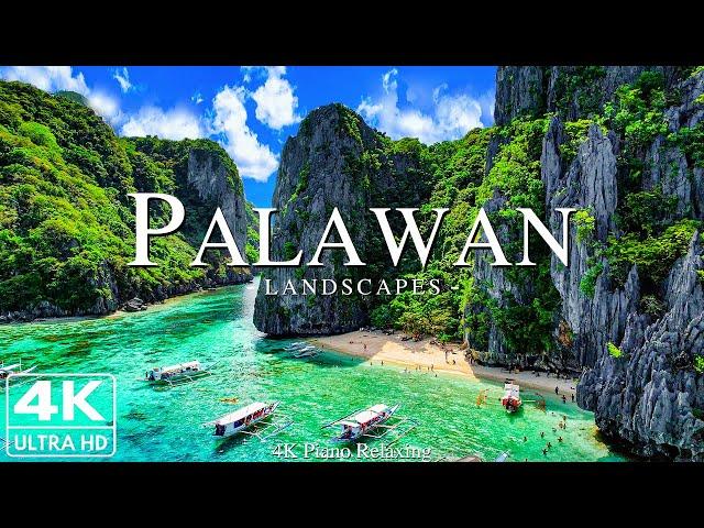 Palawan 4k - Relaxing Music With Beautiful Natural Landscape - Amazing Nature