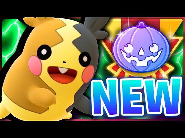 TOO STRONG! I HIT *EXPERT* WITH NEW MORPEKO IN THE HALLOWEEN CUP! | GO BATTLE LEAGUE