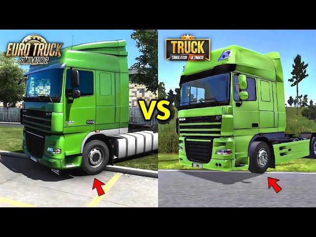 Truck Simulator Ultimate vs Euro Truck Simulator 2 - Zuuks Games vs SCS Software