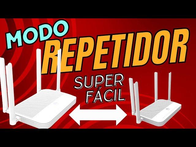 Amplifica tu señal Wi-Fi TUTORIAL, Configura tu ONT HUAWEI como repetidor, MUY Fácil y Rápido.