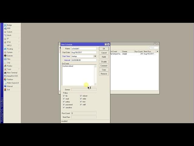 Auto Reboot Mikrotik